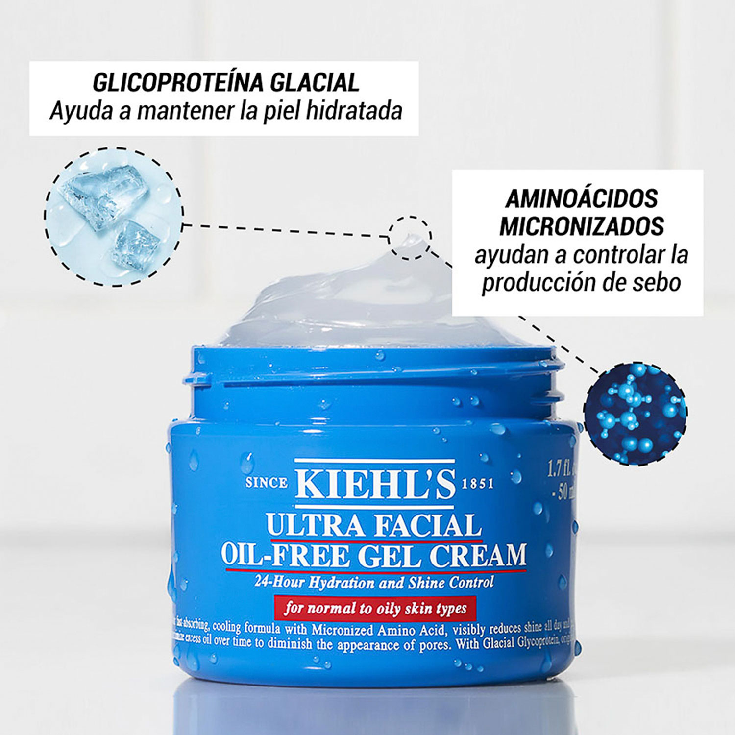 ULTRA FACIAL OIL-FREE GEL CREAM (GEL HIDRATANTE PARA PIEL GRASA)